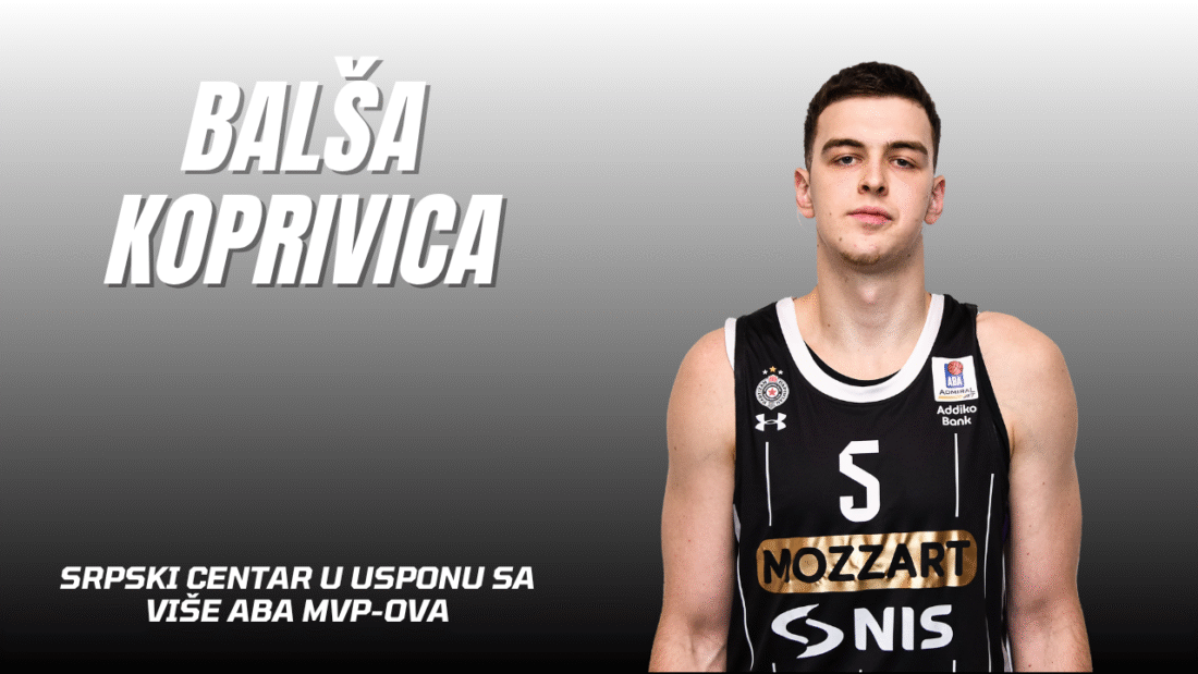 Balša Koprivica – Srpski centar u usponu sa više ABA MVP-ova