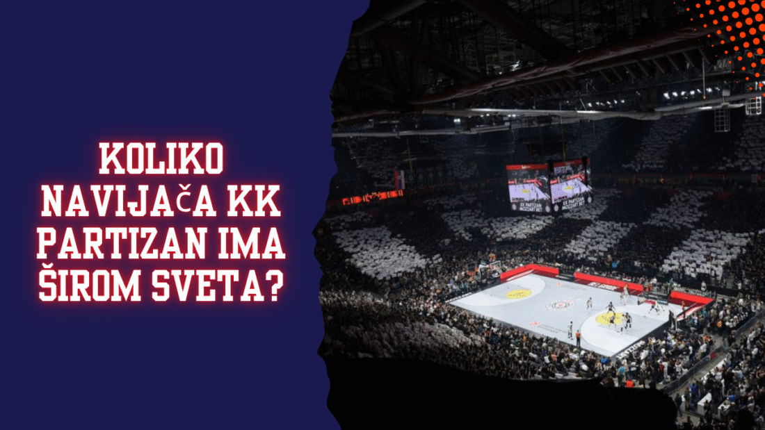 Koliko navijača KK Partizan ima širom sveta?