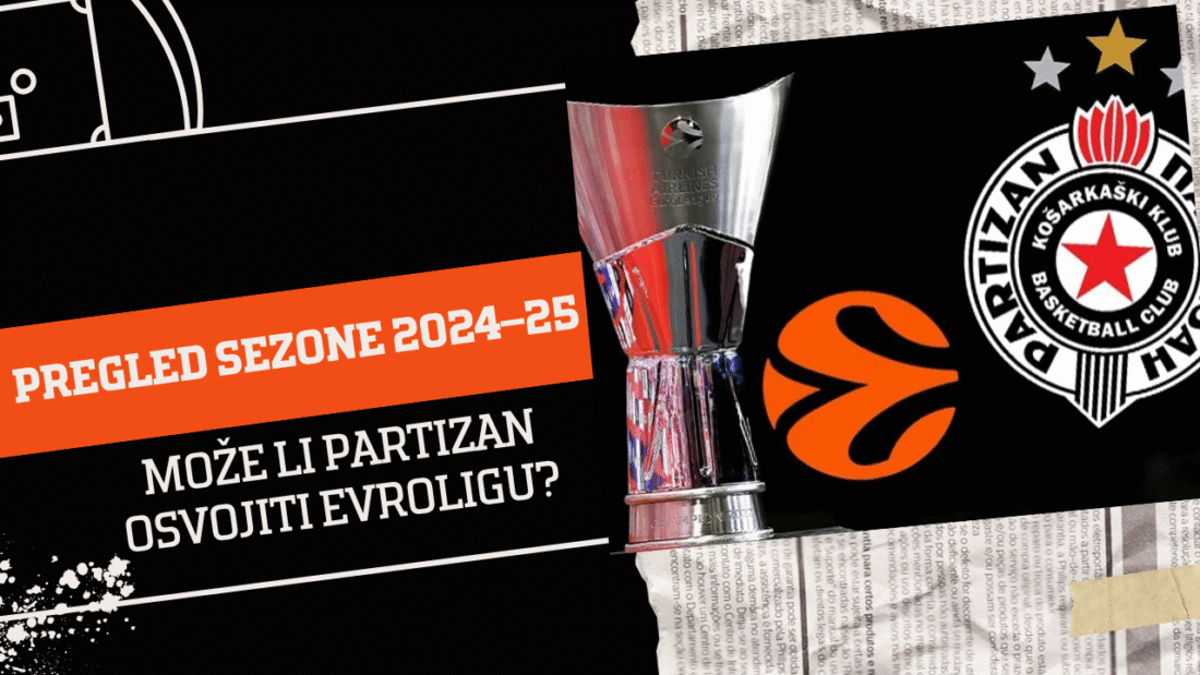 Pregled sezone 2024–25: Može li Partizan osvojiti Evroligu?