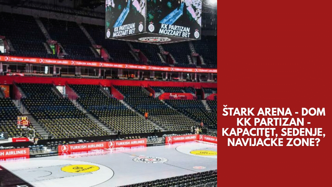 Štark Arena - dom KK Partizan - kapacitet, sedenje, navijačke zone?